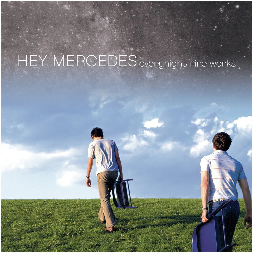 Hey Mercedes - Everynight Fire Works - Blue (Blue) [Colored Vinyl] (Gate)