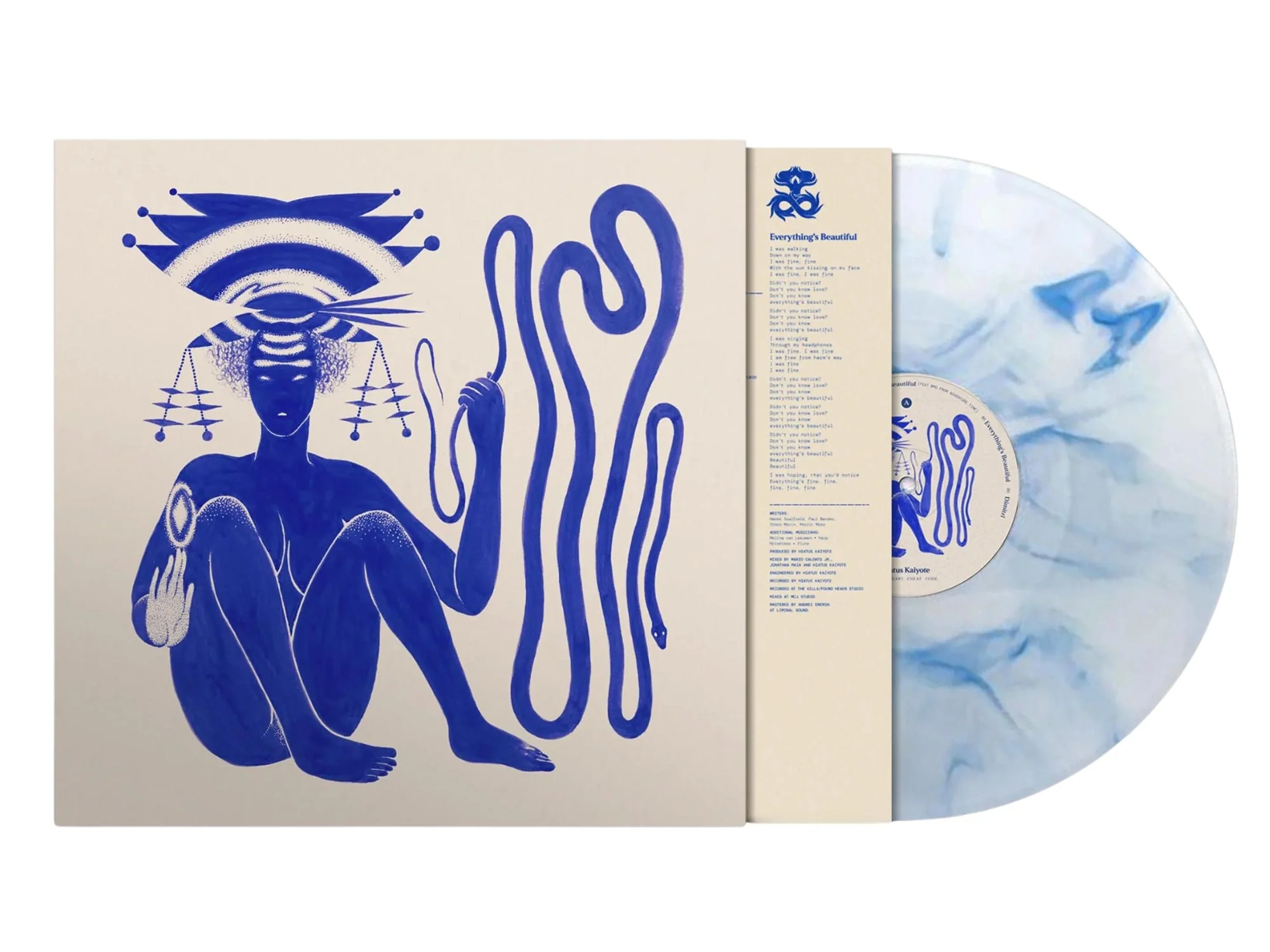 Hiatus Kaiyote - Love Heart Cheat Code (Blue & White Marble Colored Vinyl, Indie Exclusive)
