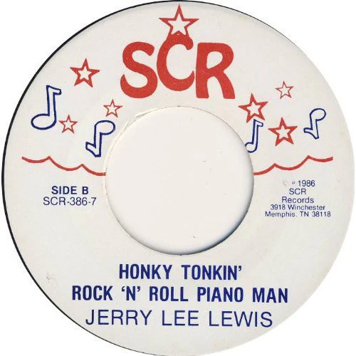 Jerry Lee Lewis - Get Out Your Big Roll, Daddy/Honky Tonkin Rock [7" Vinyl]
