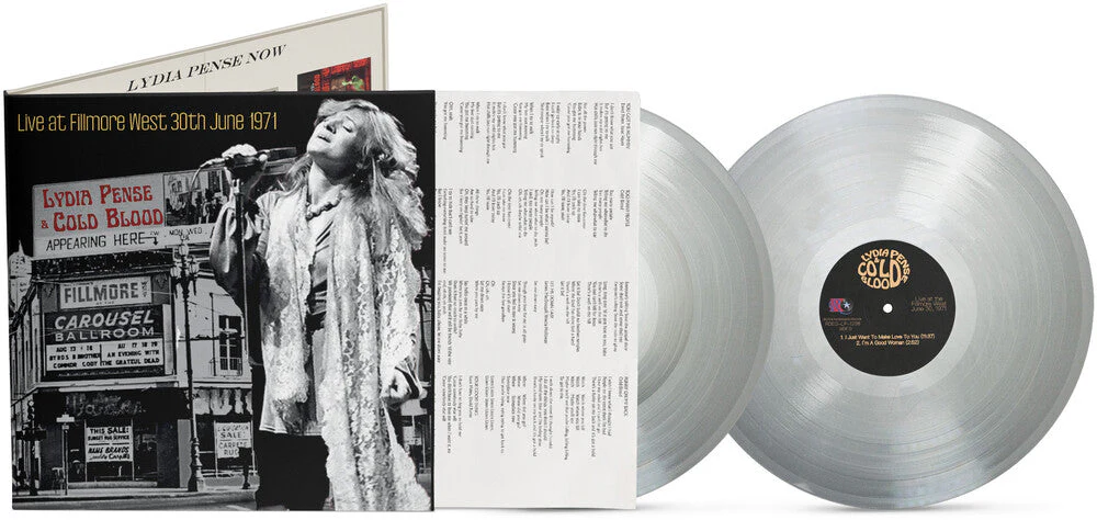 Lydia Pense  / Cold Blood - Live At Fillmore West - June 30 1971 - Silver [LP]