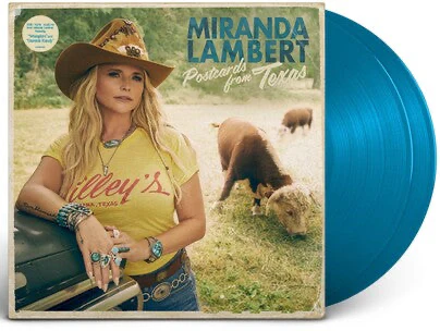 Miranda Lambert - Postcards From Texas (Limited Edition Sea Blue Colored Vinyl) - Image 2