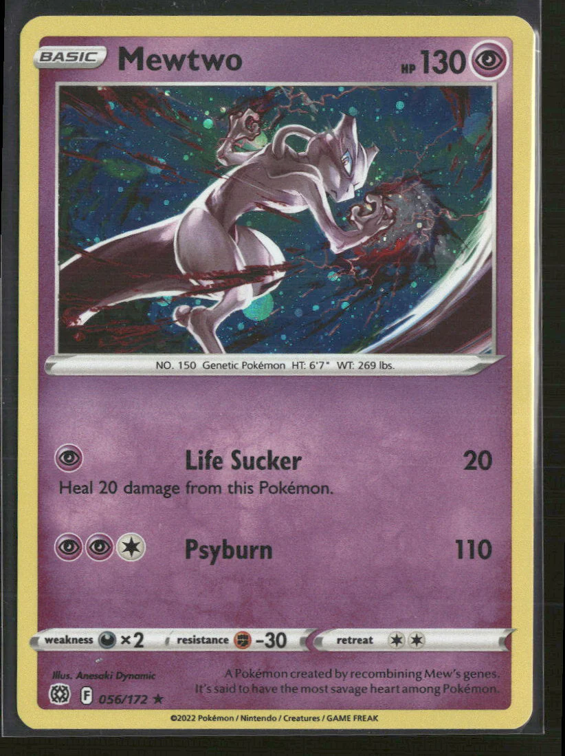 Miscellaneous Cards & Products Mewtwo #056/172