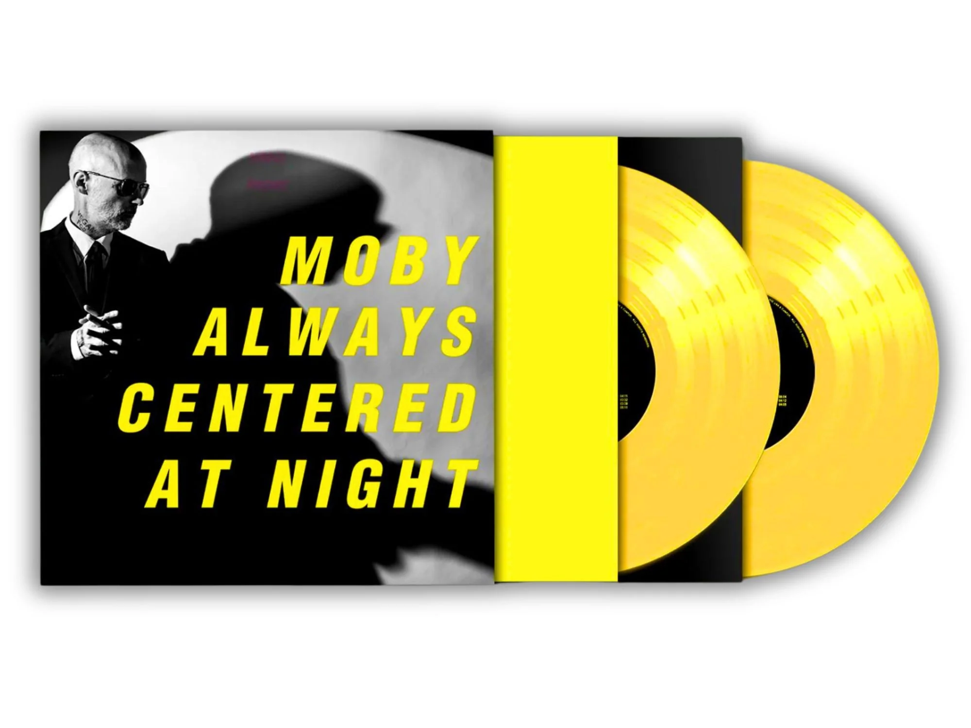 Moby - Always Centered At Night (Limited Edition Yellow Colored 2x Vinyl)
