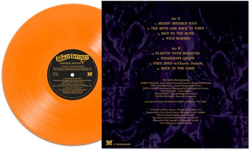 Molly Hatchet - Jukebox Saloon - Orange (Vinyl LP) - Image 2