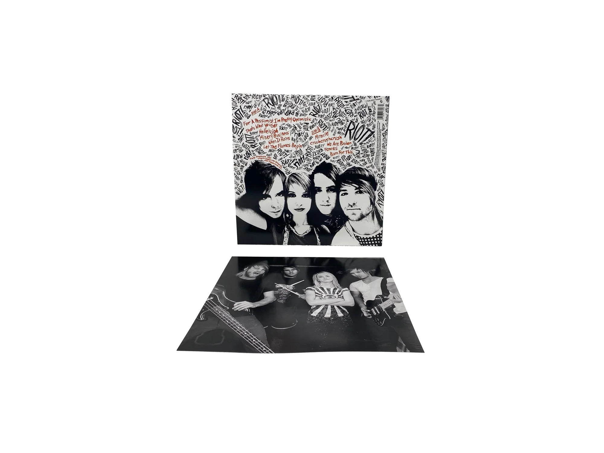 Paramore - Riot! ( Limited Edition Silver Colored Vinyl) - Image 2