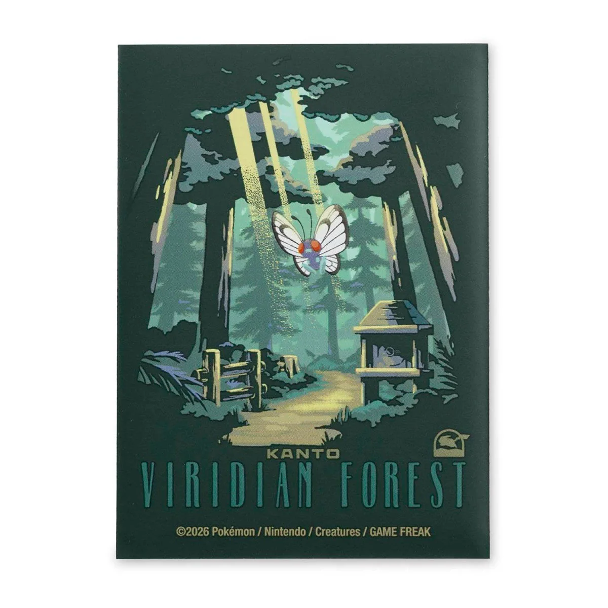 Pokémon Card Sleeve - Kanto Explore Pokémon (Single Sleeve)