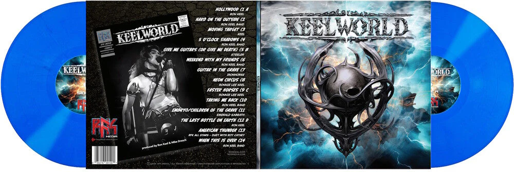 Ron Keel - Keelworld (Blue) [Colored Vinyl] (Gate)
