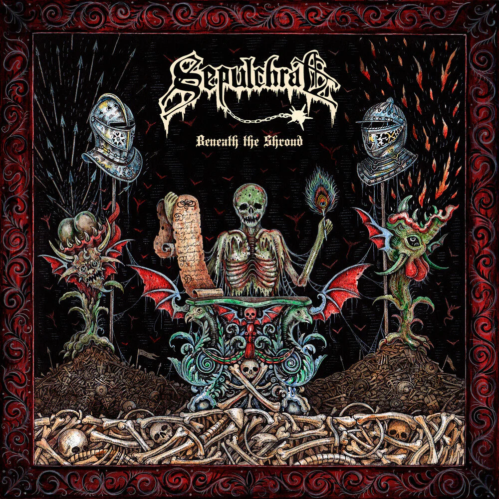 Sepulchral - Beneath The Shroud [Clear Vinyl] (Red)