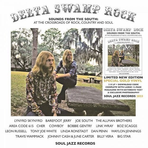 Soul Jazz Records Presents - Delta Swamp Rock - Sounds From The South: At The Crossroads Of Rock Country And Soul (Indie Exclusive Vinyl)