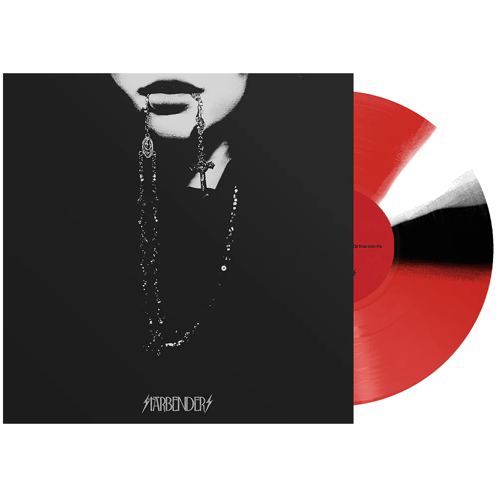 Starbenders - The Beast Goes On [Indie Exclusive Trans Red w/ Black + White Twists]