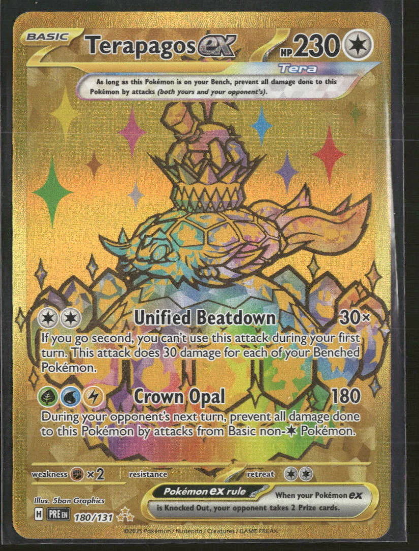 SV: Prismatic Evolutions Terapagos ex #180/131