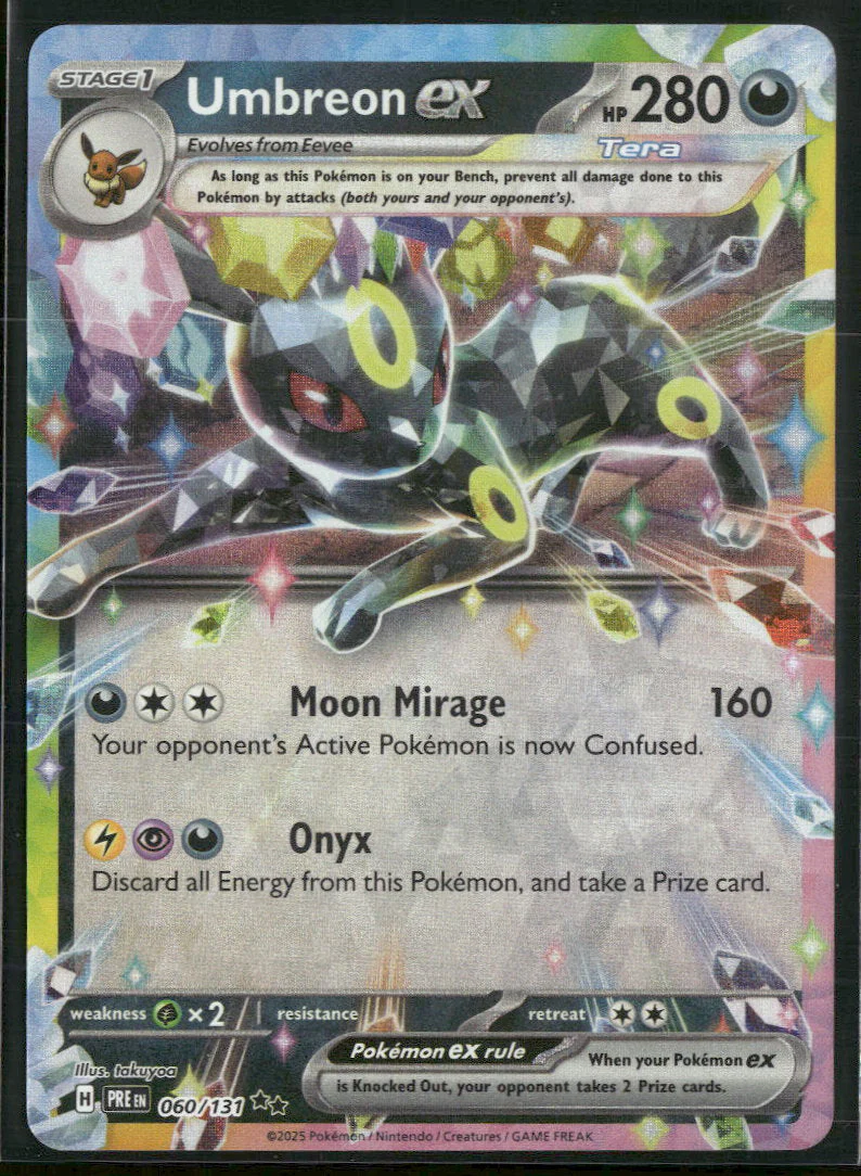 SV: Prismatic Evolutions Umbreon ex #060/131
