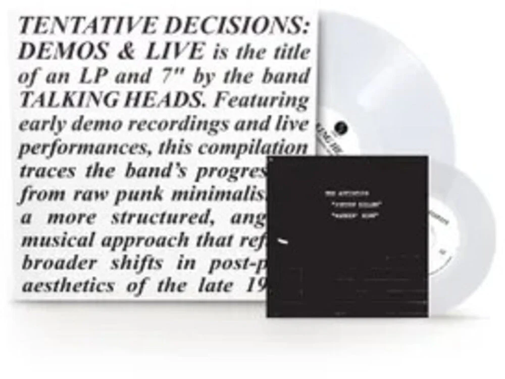 Talking Heads - Tentative Decisions: Demos & Live [RSD]