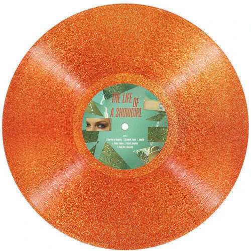 Taylor Swift - The Life of a Showgirl (Sweat and Vanilla Perfume Portofino Orange Glitter Vinyl) - Image 2