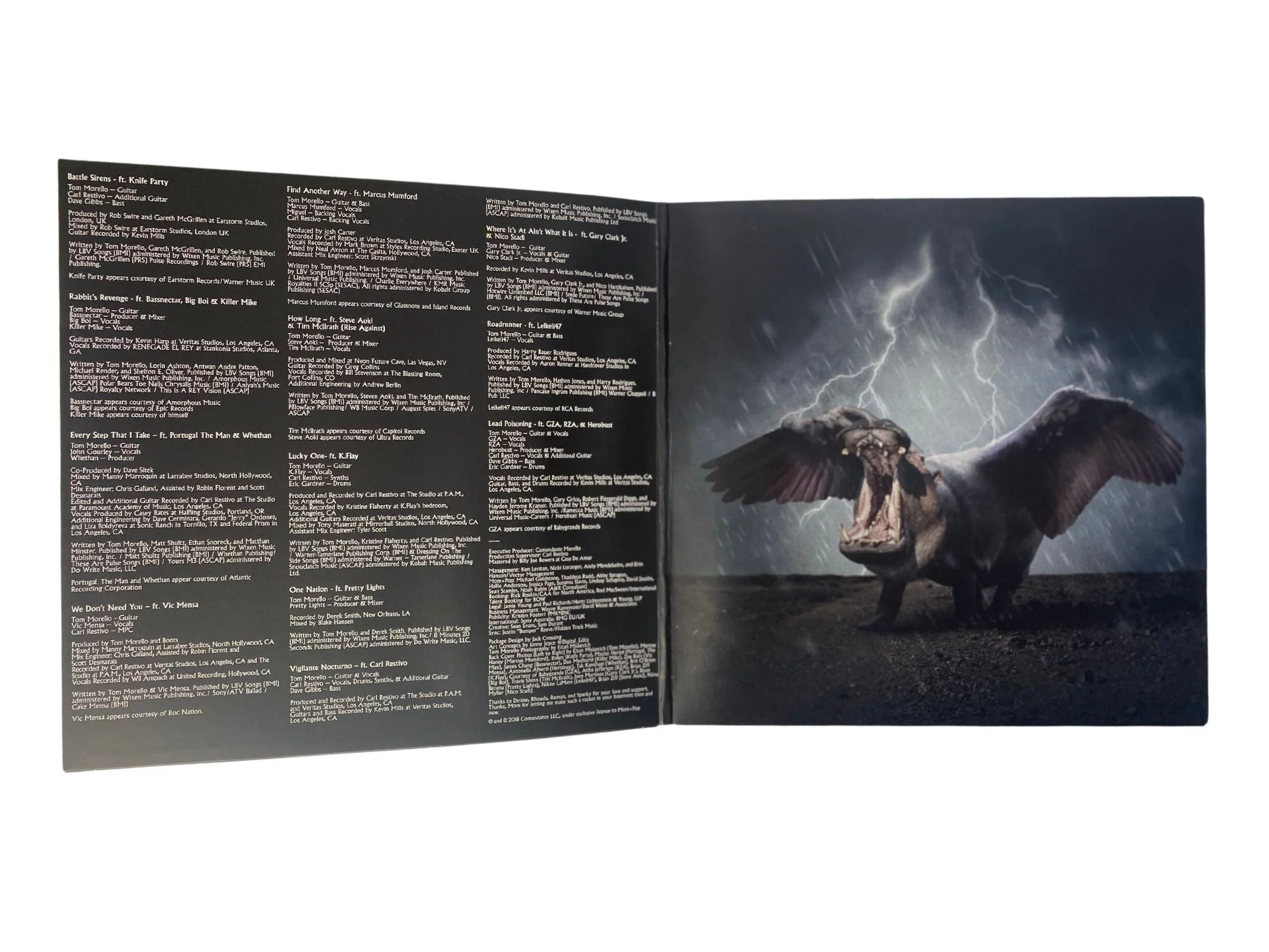 Tom Morello - The Atlas Underground (Gold & Black Splatter Vinyl, Indie Exclusive) - Image 2