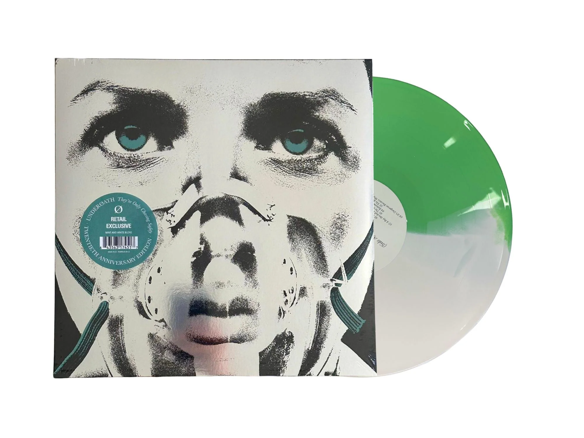 Underoath - They're Only Chasing Safety (Mint & White Blend Colored Vinyl)
