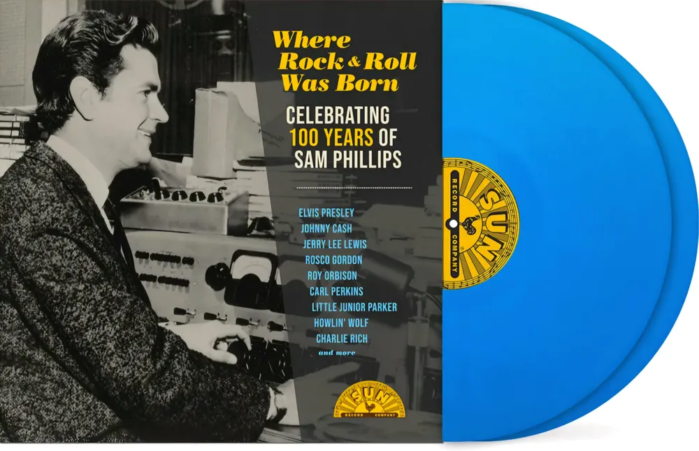 Various Artists - Where Rock 'n' Roll Was Born: Celebrating 100 Years of Sam Phillips [RSD Essential Indie Colorway Sky Blue 2LP]