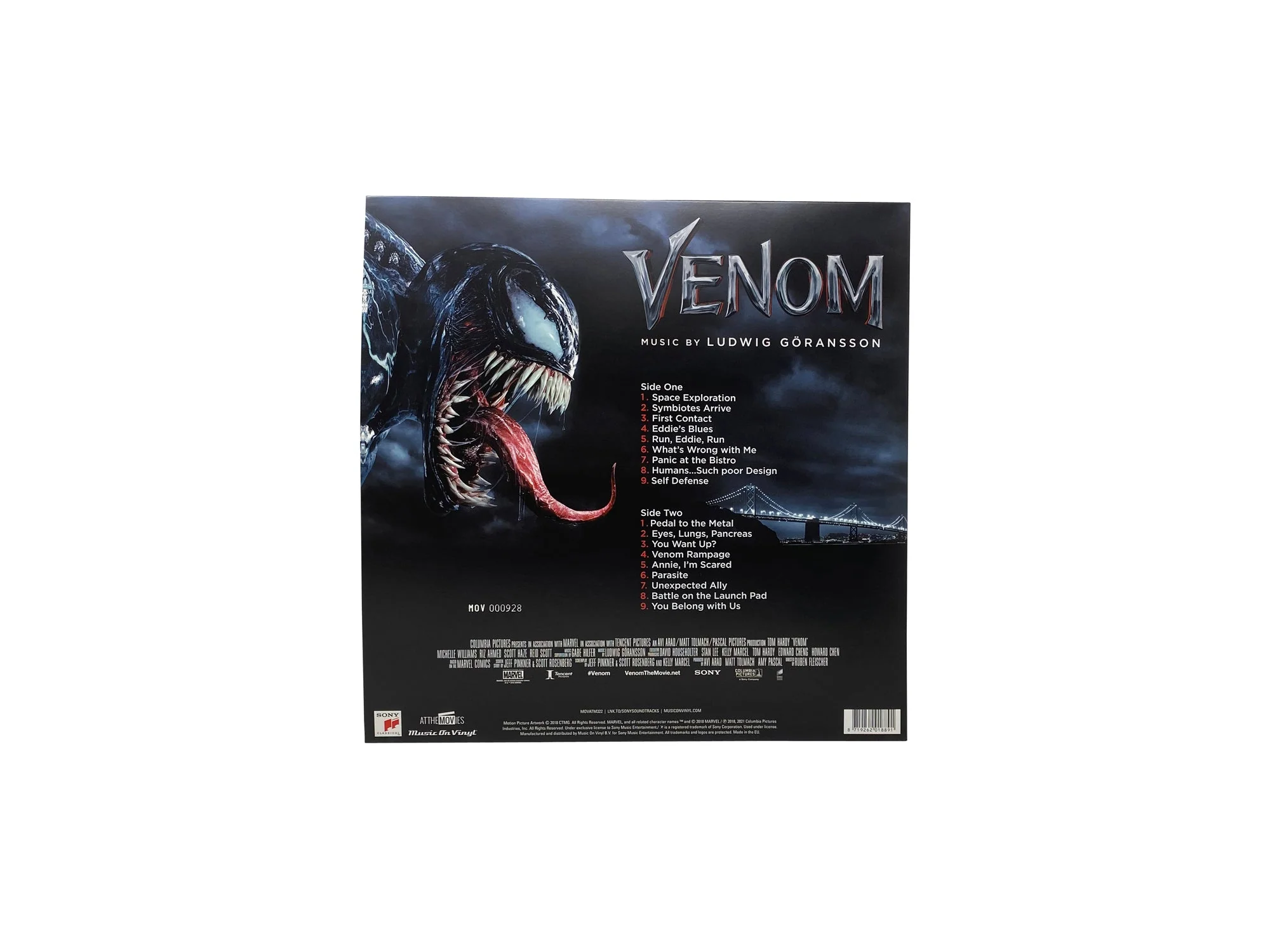 Venom - Original Soundtrack (Limited Edition 'Black Clouds' Colored Vinyl) - Image 3
