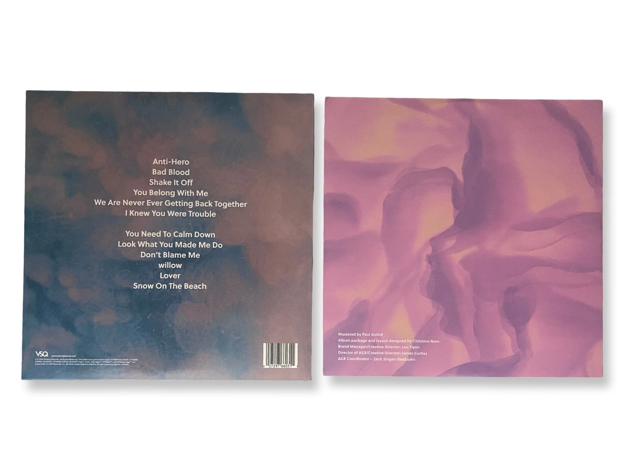 Vitamin String Quartet - VSQ Performs Taylor Swift (Limited Edition Pink Marbled Color Vinyl) - Image 2