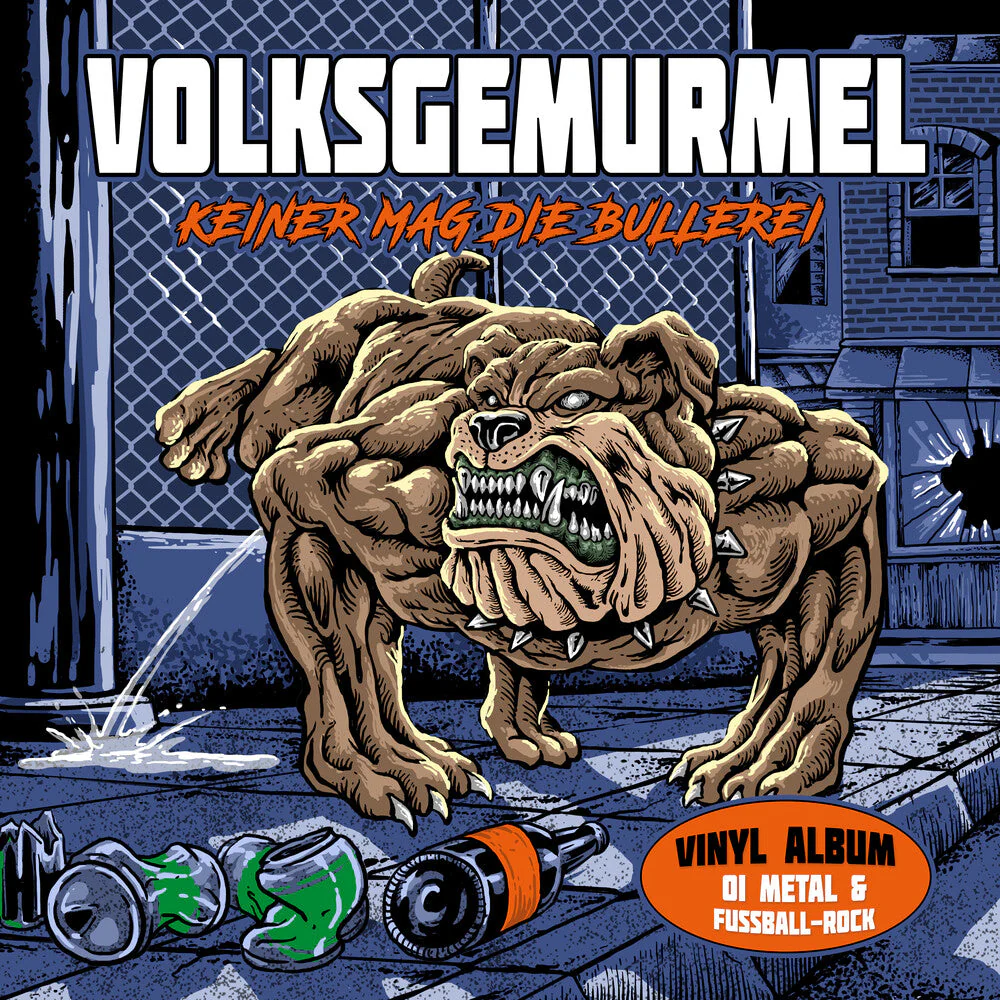 Volksgemurmel - Keiner Mag Die Bullerei [LP]