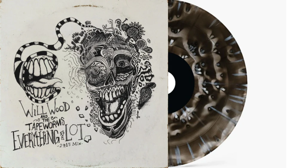 Will Wood  & The Tapeworms - Everything Is A Lot [Indie Exclusive Black Ice Splatter Vinyl]