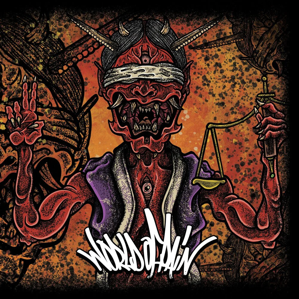 World of Pain - World Of Pain [Orange Inside Cloudy Clear LP]